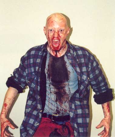 Infected from horror film